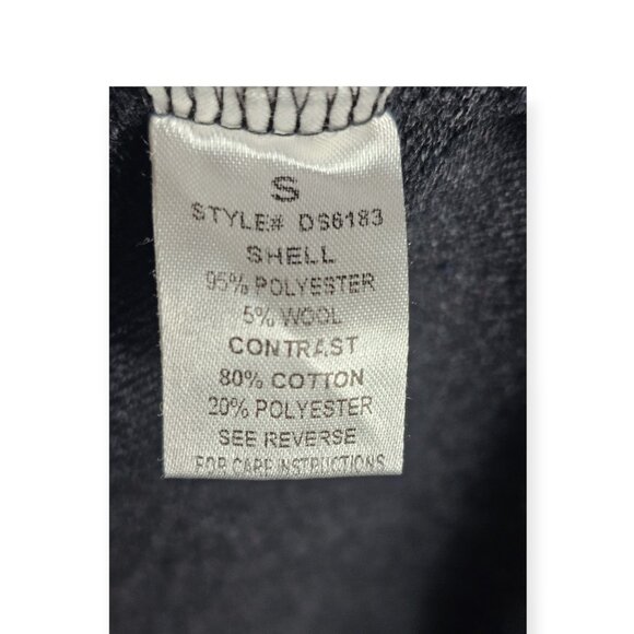 NWT Oli & Hali Oversized Plaid Hooded Button Down Shacket S Blue Gray Shirt Jack - Picture 7 of 8